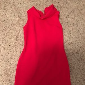 Gorgeous Fushia sleeveless dress.